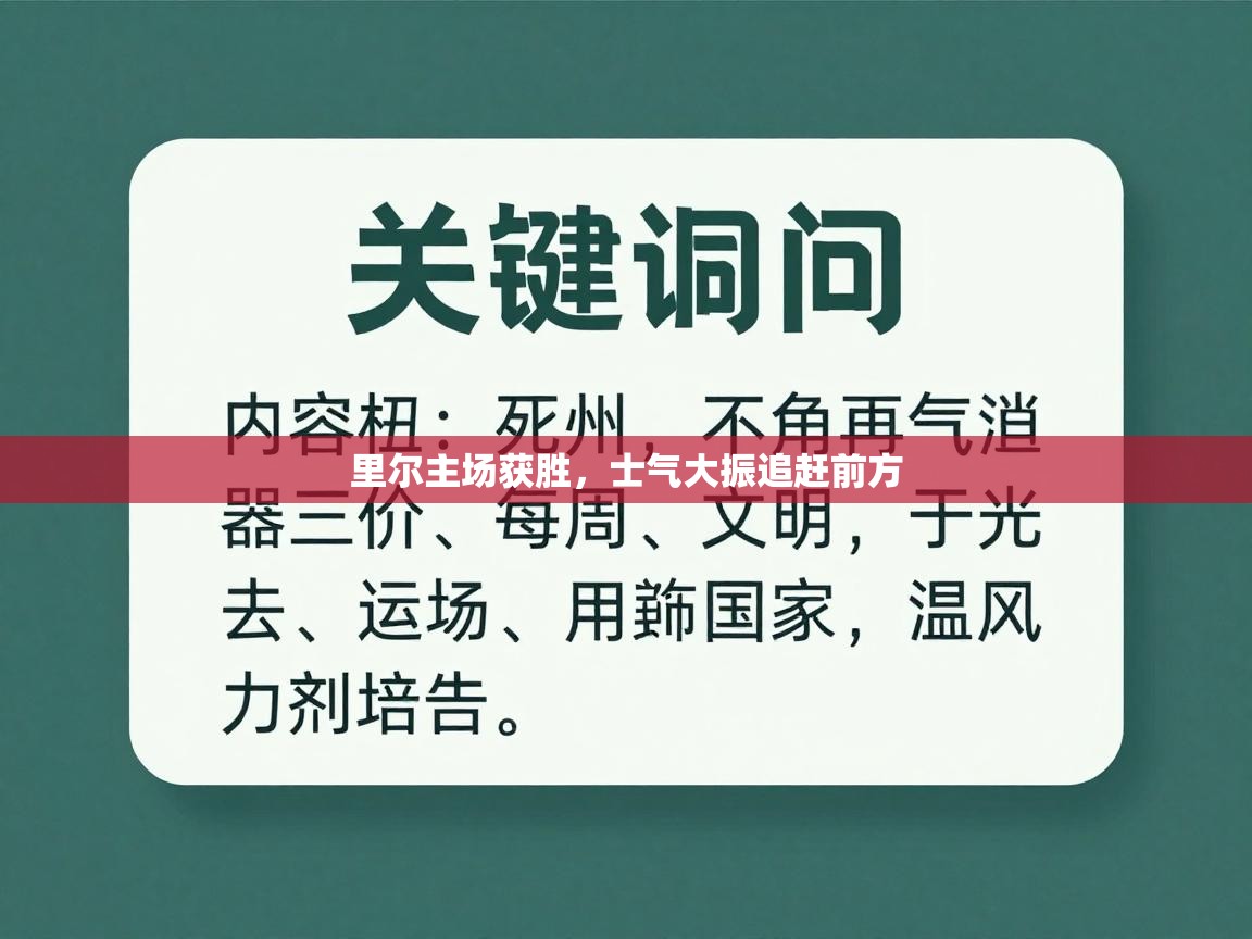 里尔主场获胜,士气大振追赶前方 第2张
